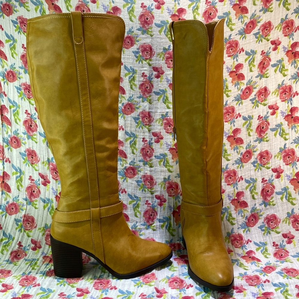 🧡🧡-Sophia Taylor heeled tall knee high boots- 🧡🧡